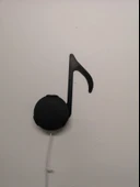 Google Home Mini Müzik Notası Duvar Tutucu (Plastik Aparattır!!!) - 2