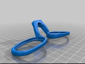 Byr Remix Çocuk Çerçeveleri Nonny Mask Lensler arasında 10 mm daha dar (Sadece Plastik Aparattır!!!) 3D thumbnail 3