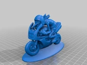 Byr Joe Bar Takımı Jean Raoul Ducable GSXR (daha küçük STL) (Sadece Plastik Aparattır!!!) 3D - 1