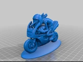 Byr Joe Bar Takımı Jean Raoul Ducable GSXR (daha küçük STL) (Sadece Plastik Aparattır!!!) 3D - 2