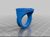 Byr Haçlı yüzük (Plastik Aparattır!!!) 3D thumbnail 2