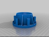 Byr Çocuklar için Dökülmeye Dayanıklı Boya Fırçası Yıkama Bardak Tutucu (Sadece Plastik Aparattır!!!) 3D - 3