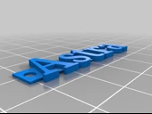 Byr opel astra anahtarlık (Plastik Aparattır!!!) 3D thumbnail 2