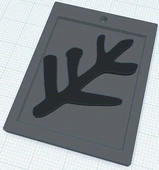 Byr Yaşlı Burcu Kolye (Sadece Plastik Aparattır!!!) 3D thumbnail 1