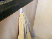 Byr Dolap Kapısı için Havlu Tutucu (Sadece Plastik Aparattır!!!) 3D - 4