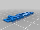 Byr opel astra anahtarlık (Plastik Aparattır!!!) 3D thumbnail 1