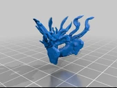 Byr Maske (Ejderha) (Plastik Aparattır!!!) 3D - 3