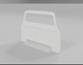 Byr Pro-Line 72 Chevy Pikap Gövdesi için Kabinin Arka Tarafı (Sadece Plastik Aparattır!!!) 3D - 2