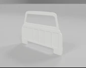 Byr Pro-Line 72 Chevy Pikap Gövdesi için Kabinin Arka Tarafı (Sadece Plastik Aparattır!!!) 3D - 1