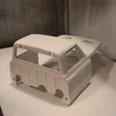 Byr Pro-Line 72 Chevy Pikap Gövdesi için Kabinin Arka Tarafı (Sadece Plastik Aparattır!!!) 3D - 3