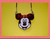 Byr Nerea Mickey Kolye (Sadece Plastik Aparattır!!!) 3D thumbnail 1