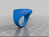 Byr Lamborghini kabartmalı mücevher yüzük (Plastik Aparattır!!!) 3D thumbnail 2