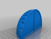 Byr Orkide Teraryum Duvara Monte Saksı (Sadece Plastik Aparattır!!!) 3D - 1