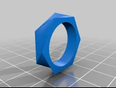 Byr Altıgen Yüzük (Plastik Aparattır!!!) 3D thumbnail 3