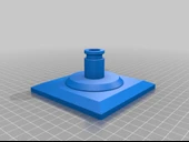 Byr Dillon Toz Hunisi Standı (Sadece Plastik Aparattır!!!) 3D - 3