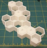Byr Bal Peteği Anahtarlık ver2 (Sadece Plastik Aparattır!!!) 3D - 4