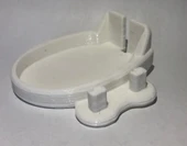 Byr Şarj cihazı ve 2 diş fırçası için Katı Oral B standı (Sadece Plastik Aparattır!!!) 3D - 3