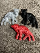 Byr Voronoi Kedi Çay Işığı (Sadece Plastik Aparattır!!!) 3D - 4