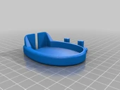 Byr Şarj cihazı ve 2 diş fırçası için Katı Oral B standı (Sadece Plastik Aparattır!!!) 3D - 1