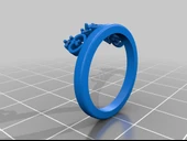 Byr prenses yüzük (Plastik Aparattır!!!) 3D thumbnail 2