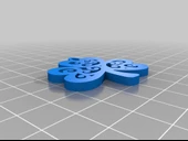 Byr Aziz Patrick Günü Yonca Kolye (Plastik Aparattır!!!) 3D thumbnail 2