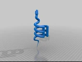 Byr Bilezik Yılan (Sadece Plastik Aparattır!!!) 3D thumbnail 3