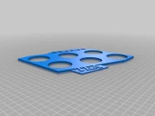 Byr Kahve Kupası Tutucu 6cups (Sadece Plastik Aparattır!!!) 3D - 1