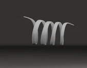 Byr Bilezik Fibonacci (Sadece Plastik Aparattır!!!) 3D thumbnail 2