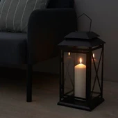 IKEA Fenomen Blok Mum Beyaz 19 Cm 70 saat - 2