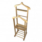 Melada Mobilya Gürgen Çift Tepeli Dilsiz Uşak Ham Cilalı Sehpalı - 3