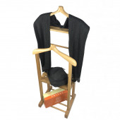 Melada Mobilya Gürgen Çift Tepeli Dilsiz Uşak Ham Cilalı Sehpalı - 4