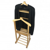 Melada Mobilya Gürgen Çift Tepeli Dilsiz Uşak Ham Cilalı Sehpalı - 5