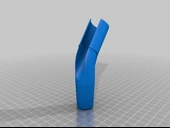 Byr Duş Başlığı 35° Açı (Sadece Plastik Aparattır!!!) 3D - 4