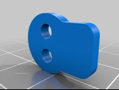 Byr Kafatası Gömlek Düğmesi (Plastik Aparattır!!!) 3D - 3