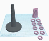 Byr mctrivia'dan Yüzük Ölçüleri İçin Stand (Sadece Plastik Aparattır!!!) 3D thumbnail 3