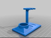 Byr Elektrikli Diş Fırçası standı ve iki kafa için tutucu v2 (Sadece Plastik Aparattır!!!) 3D - 3