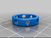 Byr / Dairesel delikli yüzük (Plastik Aparattır!!!) 3D thumbnail 2