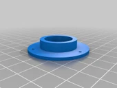 Byr Dolap çubuğu tutucu (Plastik Aparattır!!!) 3D - 1