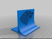 Byr Stark kitap ayracı (Sadece Plastik Aparattır!!!) 3D - 2
