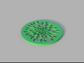 Byr Çiçekli Bardak Altlığı (Sadece Plastik Aparattır!!!) 3D - 2