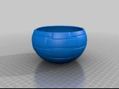 Byr Dokuma Desenli Kase (Sadece Plastik Aparattır!!!) 3D - 1