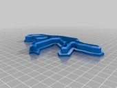 Byr Dans Eden Kız | Blender Çerez Kesici Eklentisi (Sadece Plastik Aparattır!!!) 3D - 1