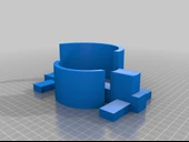 Byr Robot El Tabanı (InMoov) (Sadece Plastik Aparattır!!!) 3D thumbnail 3