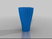 Byr Vazo - Bardak - Kap (basit)(çiçek) (Sadece Plastik Aparattır!!!) 3D - 2