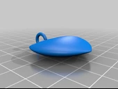 Byr Kalp Kolye (Plastik Aparattır!!!) 3D thumbnail 2