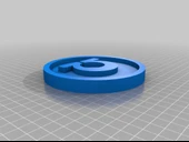 Byr Ultramarinler (XIII Lejyon ve Bölüm) Hanedanlık armaları (Sadece Plastik Aparattır!!!) 3D - 2