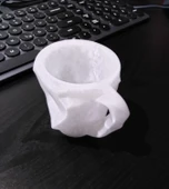 Byr Ezilmiş Espresso bardağı (Sadece Plastik Aparattır!!!) 3D - 4