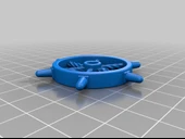 Byr Gemi dümeni kolyesi veya süsü (Plastik Aparattır!!!) 3D thumbnail 5