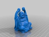 Byr Buda Heykeli 2 - 3D Tarama (Sadece Plastik Aparattır!!!) 3D - 1