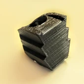 Byr Elvis TCB tarzı blok yüzük (Sadece Plastik Aparattır!!!) 3D thumbnail 3